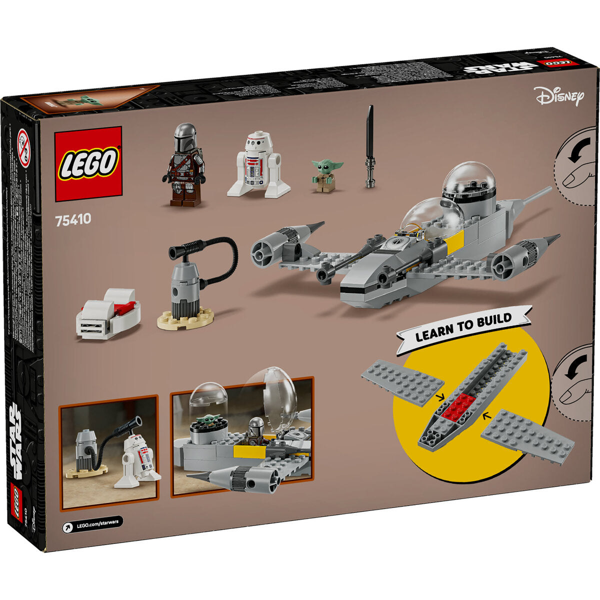 LEGO® Star Wars™ 75410 Mandos und Grogus N-1 Starfighter™