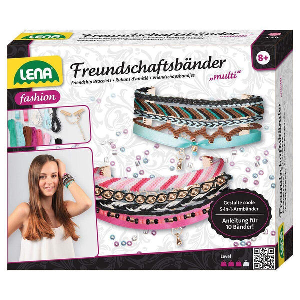 LENA® Freundschaftsbänder Bastelset