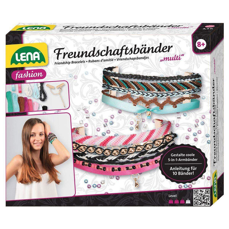 LENA® Freundschaftsbänder Bastelset
