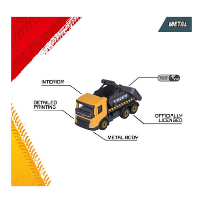 Majorette Volvo Construction Premium, 6-sort.
