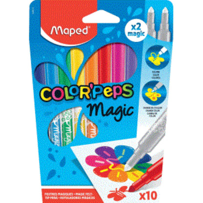 Maped COLOR’PEPS Magic-Filzstifte, 10 Stück