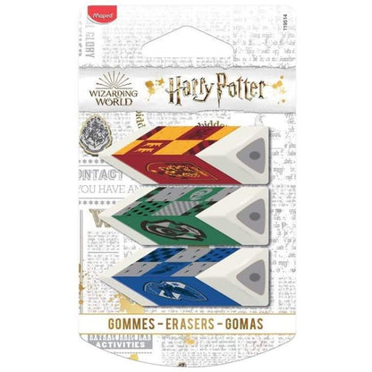 Maped Radierer Pyramide HARRY POTTER 3er Set