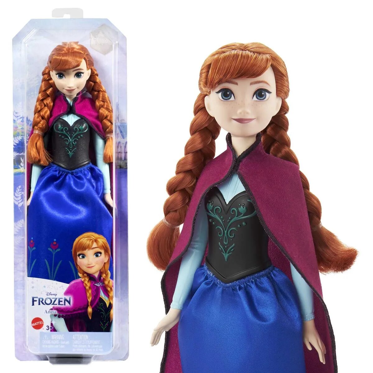 Mattel Disney Die Eiskönigin Core Anna (Outfit Film 1)