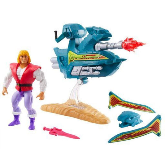 Mattel Masters of the Universe Origins Skysled Prinz Adam Schlitten (für 14 cm Figuren)