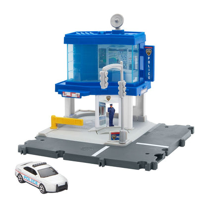 Mattel Matchbox Action Drivers Police Patrol Station