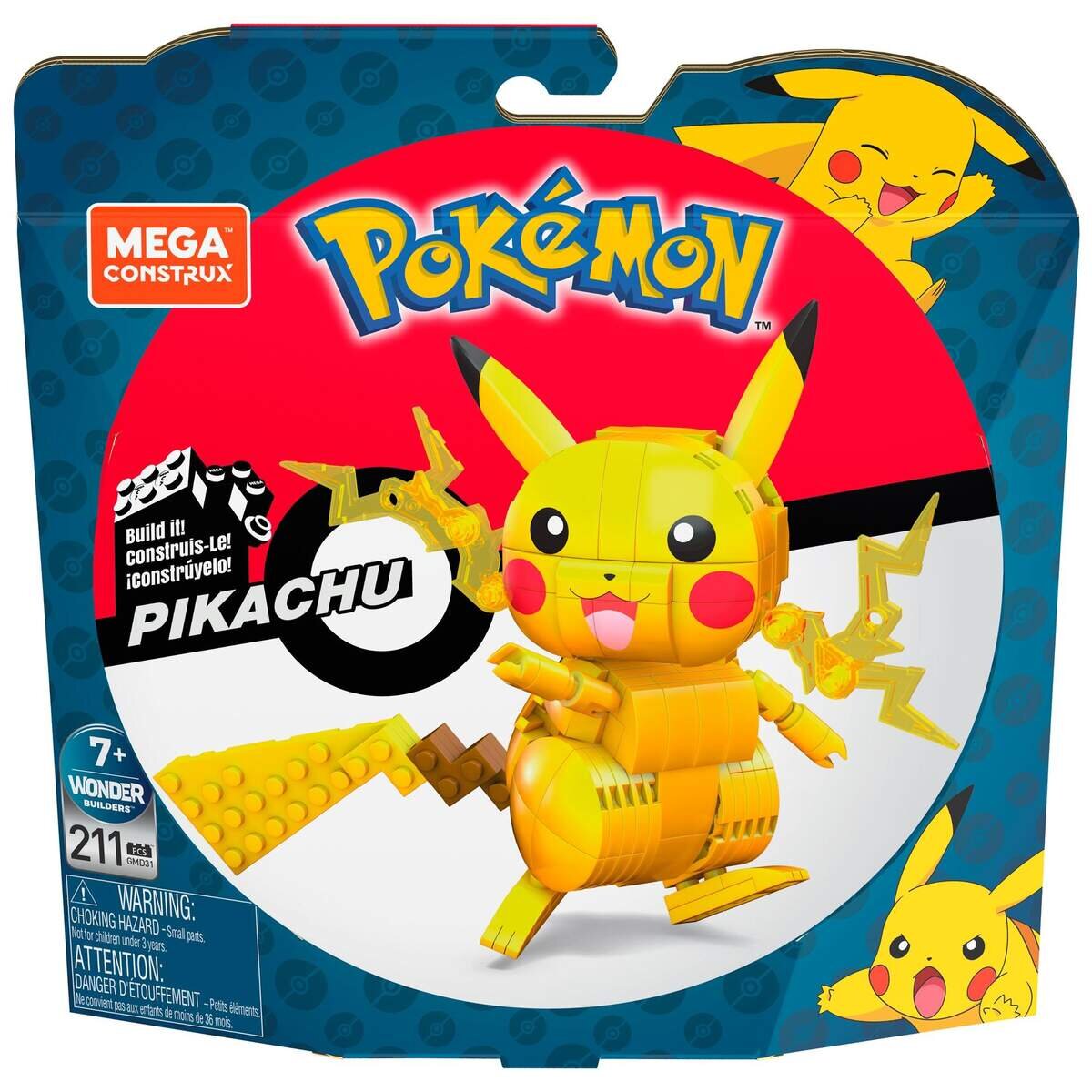 Mega Construx Pokemon Medium Pikachu