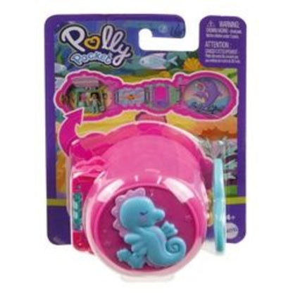 Mattel Polly Pocket On The Go Fun, 1 Stück, 3-fach sortiert