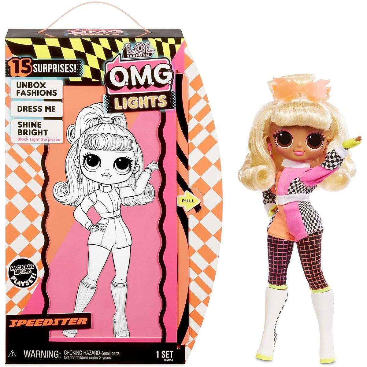 MGA Entertainment L.O.L. Surprise! O.M.G. Fashion Doll Lights Series, sortiert