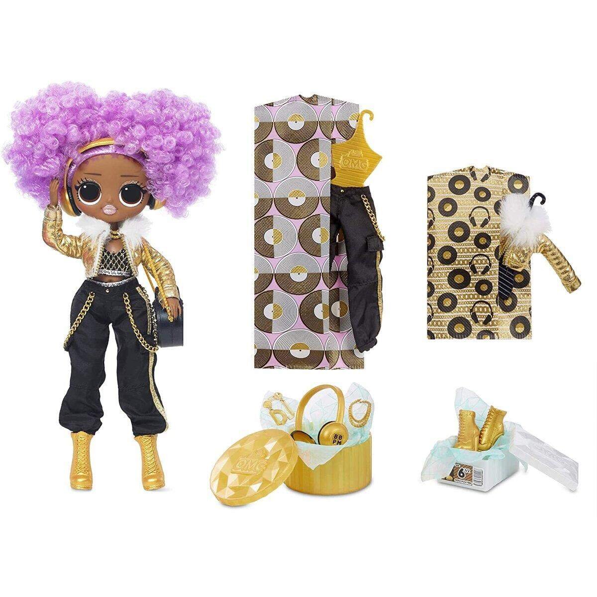 MGA Entertainment L.O.L. Surprise OMG 3.8 Doll- 24K DJ