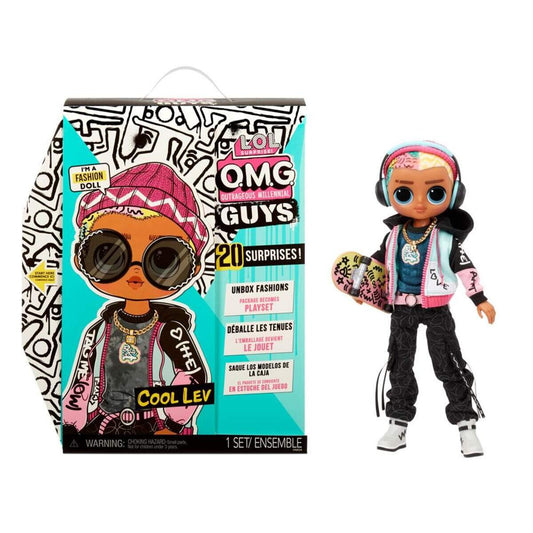 MGA Entertainment L.O.L. Surprise OMG Guys Doll - Cool Lev