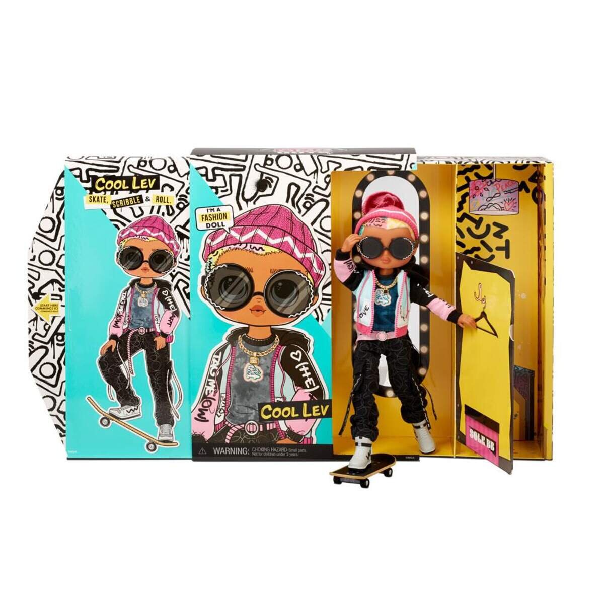 MGA Entertainment L.O.L. Surprise OMG Guys Doll - Cool Lev