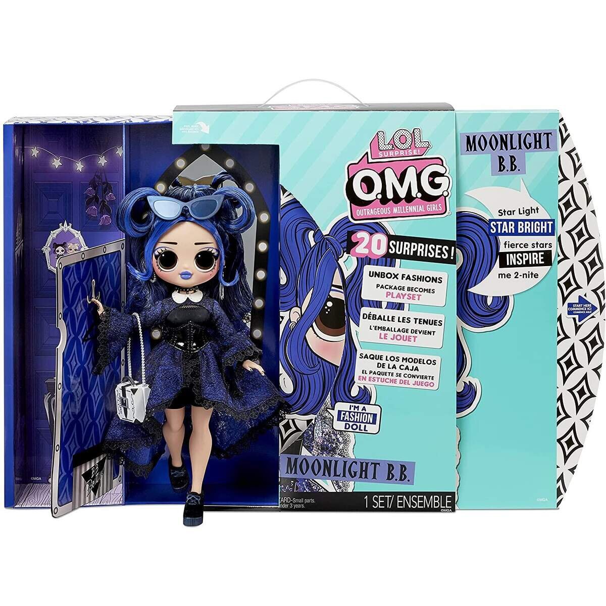 MGA Entertainment L.O.L. Surprise OMG Doll Series 4.5 - Moonlight B.B.