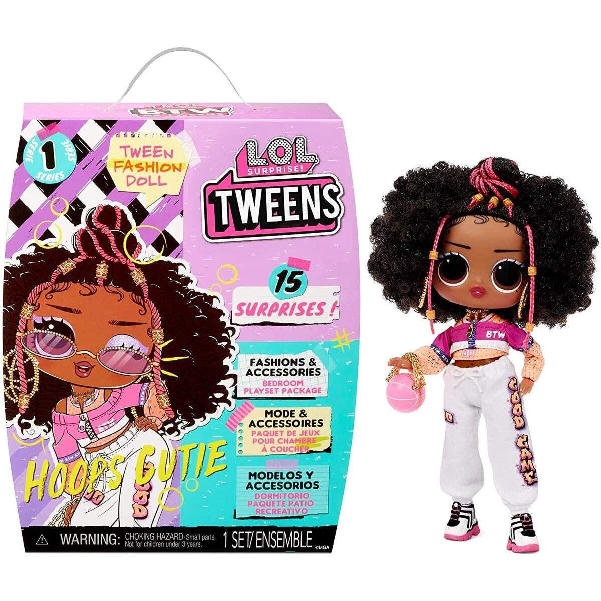 MGA Entertainment L.O.L. Surprise Tweens Doll- Hoops Cutie