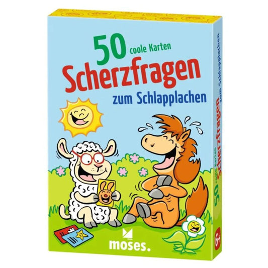 moses. 50 coole Karten - Scherzfragen zum Schlapplachen