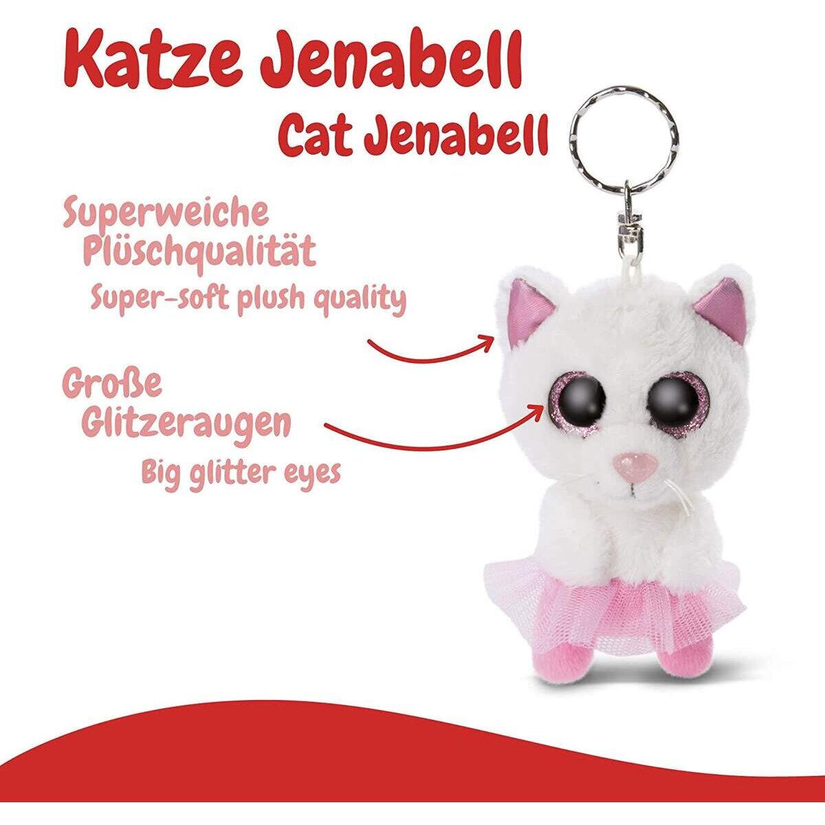NICI Schlüsselanhänger Katze Jenabell 9cm