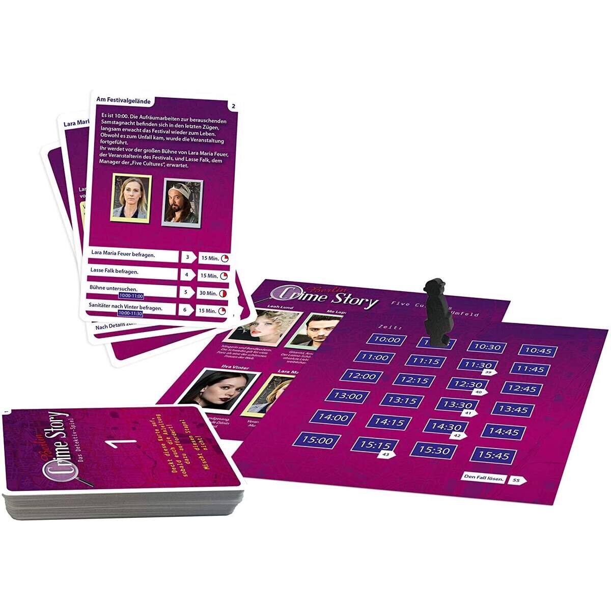 Noris Spiele Detektivspiel Crime Story Berlin