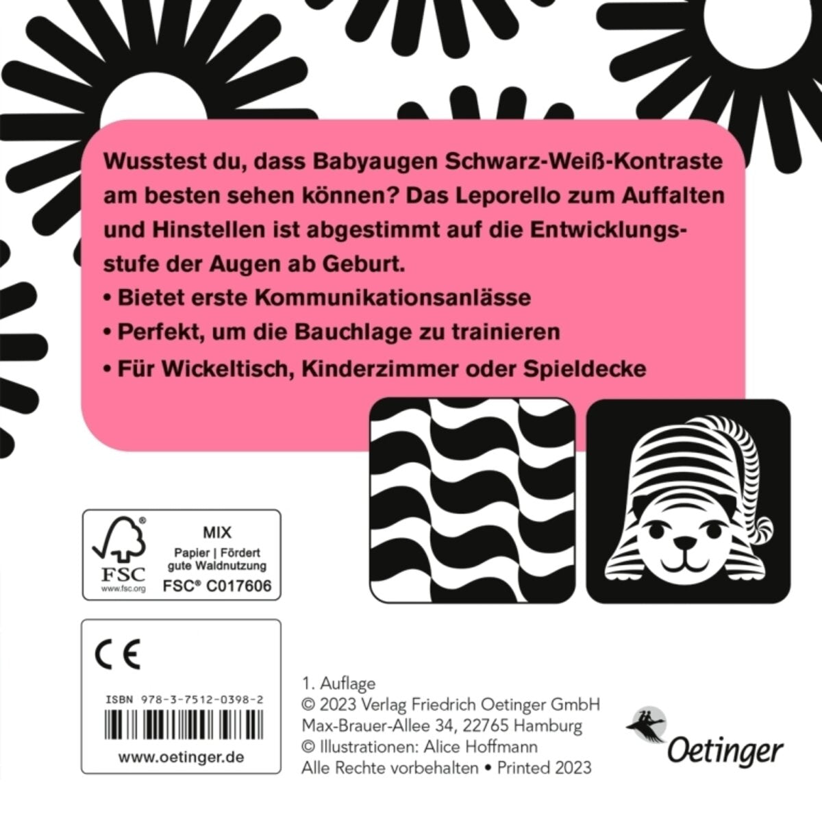 Oetinger Erste Bilder für Babyaugen