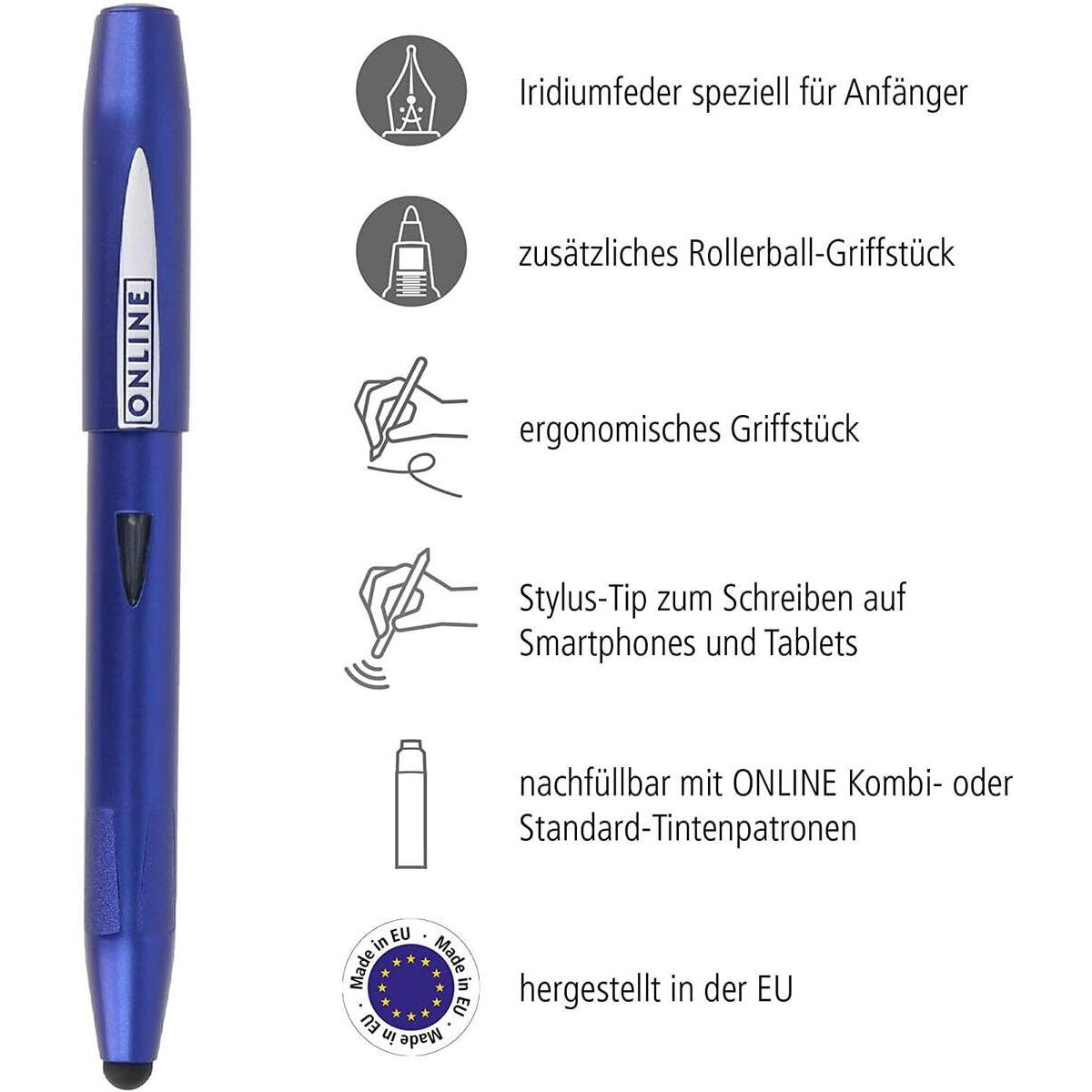 ONLINE Switch Starterset M bright blue