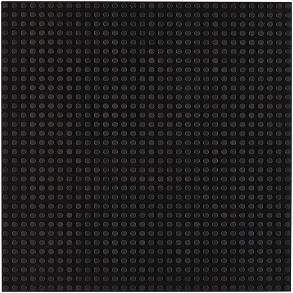 Open Bricks Bauplatten, 32x32 (25,5 x 25,5 cm), schwarz, 2 Stück