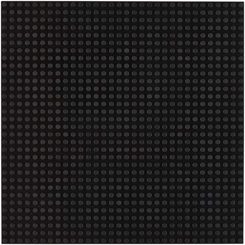 Open Bricks Bauplatten, 32x32 (25,5 x 25,5 cm), schwarz, 2 Stück