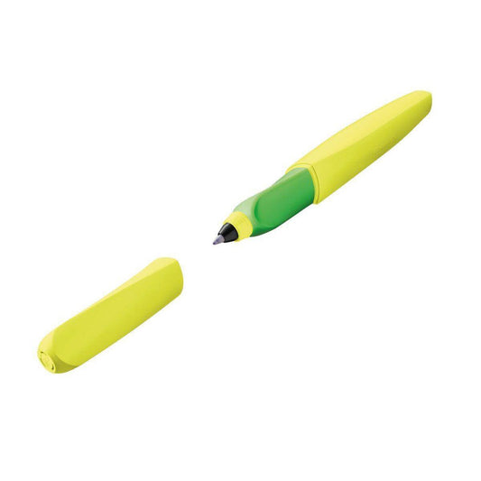 Pelikan Twist® Roller Twist, Neon Gelb, universell für Rechts- und Linkshänder