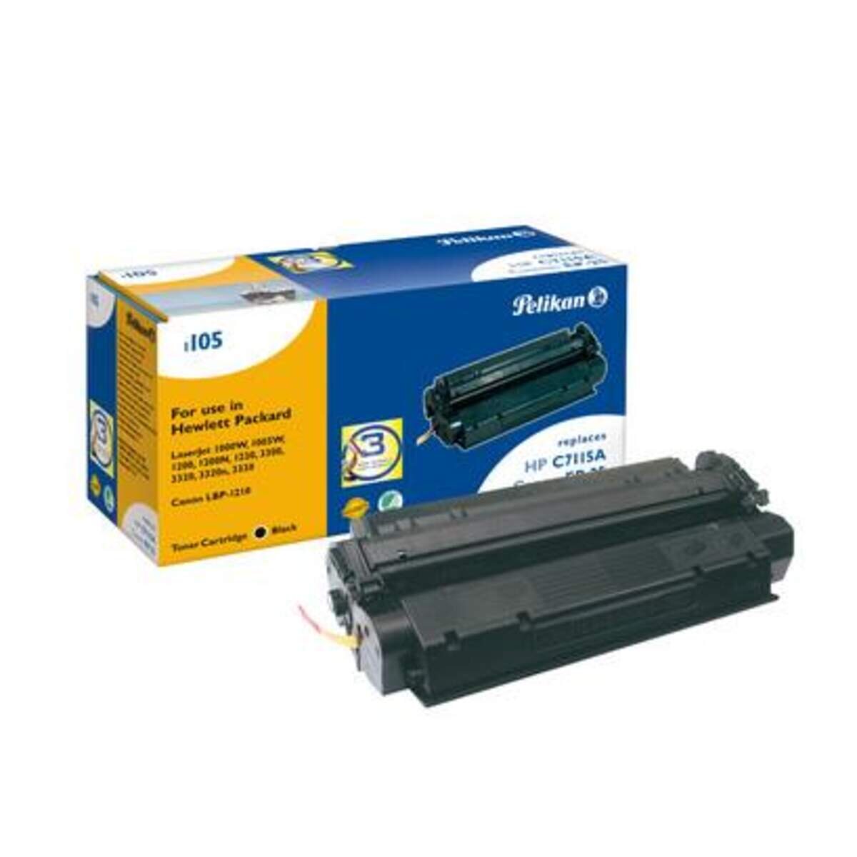 Pelikan Toner-Modul 1105 ersetzt HP C7115X schwarz 3500 Seiten