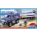 PLAYMOBIL® 5187 City Action Polizei-Truck mit Speedboot
