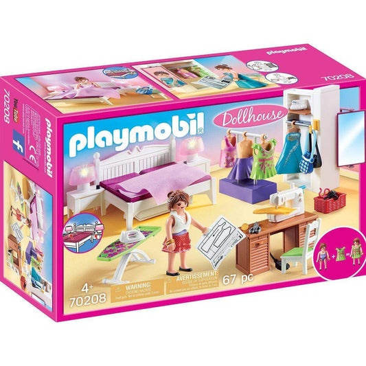 PLAYMOBIL® 70208 Dollhouse Schlafzimmer mit Nähecke