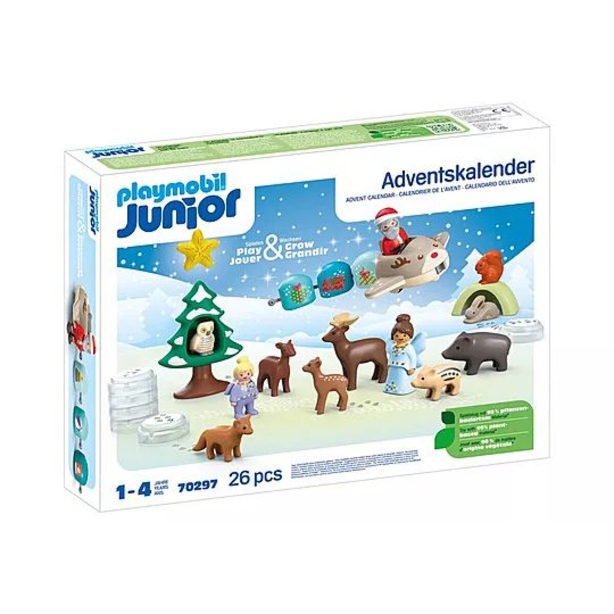 PLAYMOBIL® 70297 JUNIOR: Adventskalender Schneeweihnacht