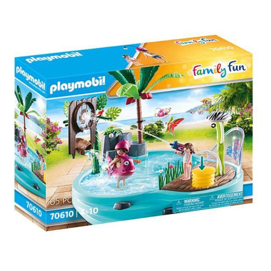 PLAYMOBIL® 70610 Family Fun Spaßbecken mit Wasserspritze