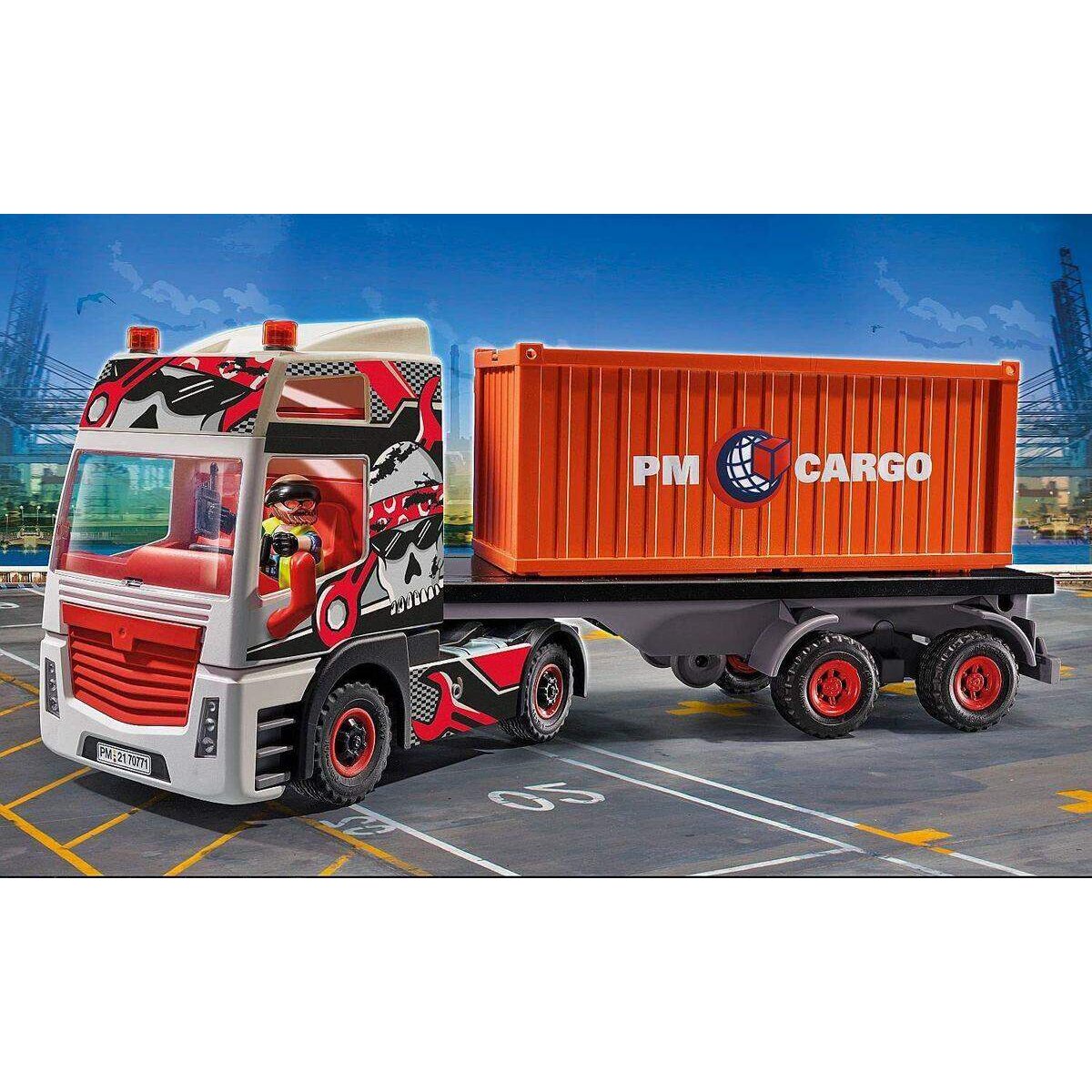 PLAYMOBIL® 70771 City Action LKW mit Anhänger