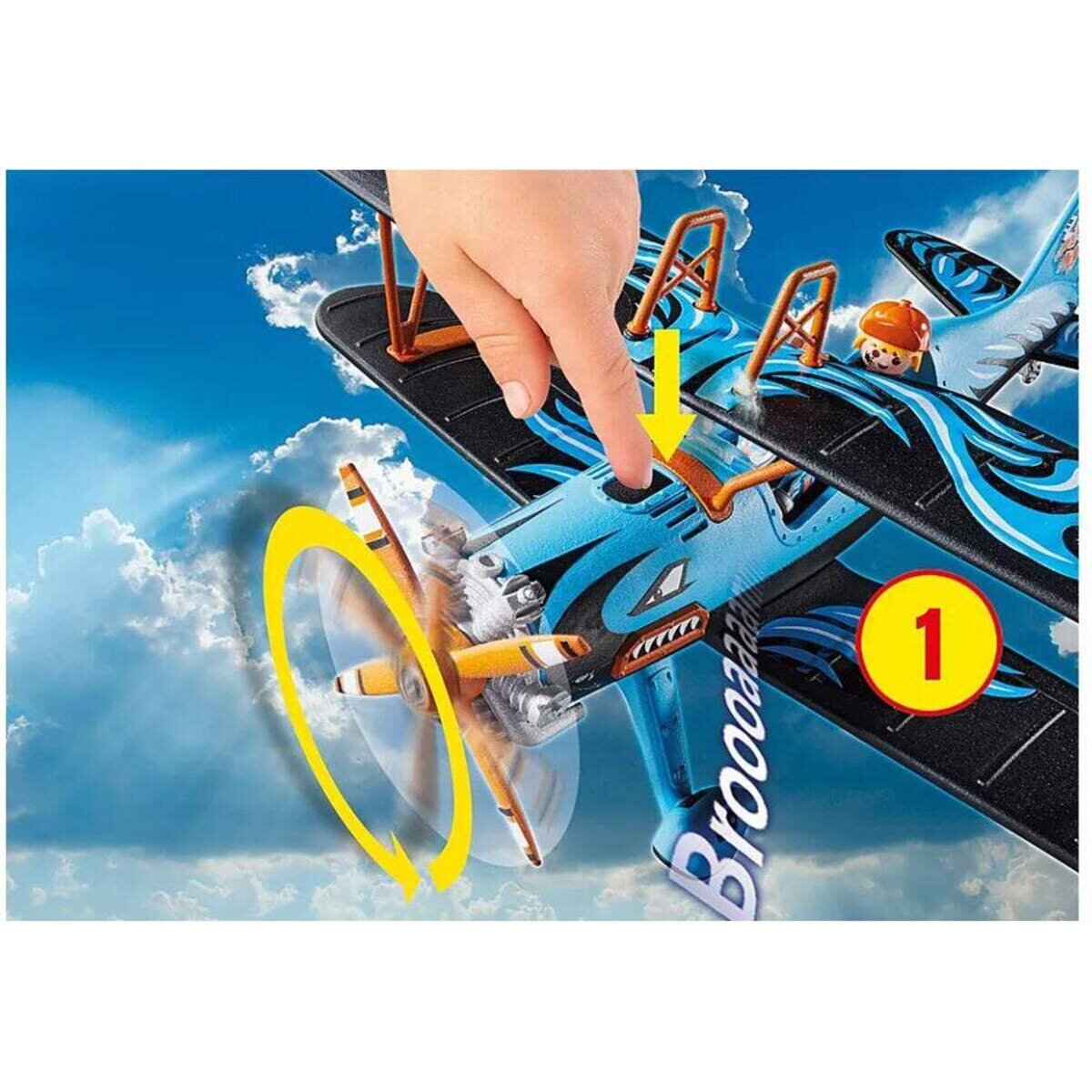 PLAYMOBIL® 70831 Air Stuntshow Doppeldecker "Phönix"