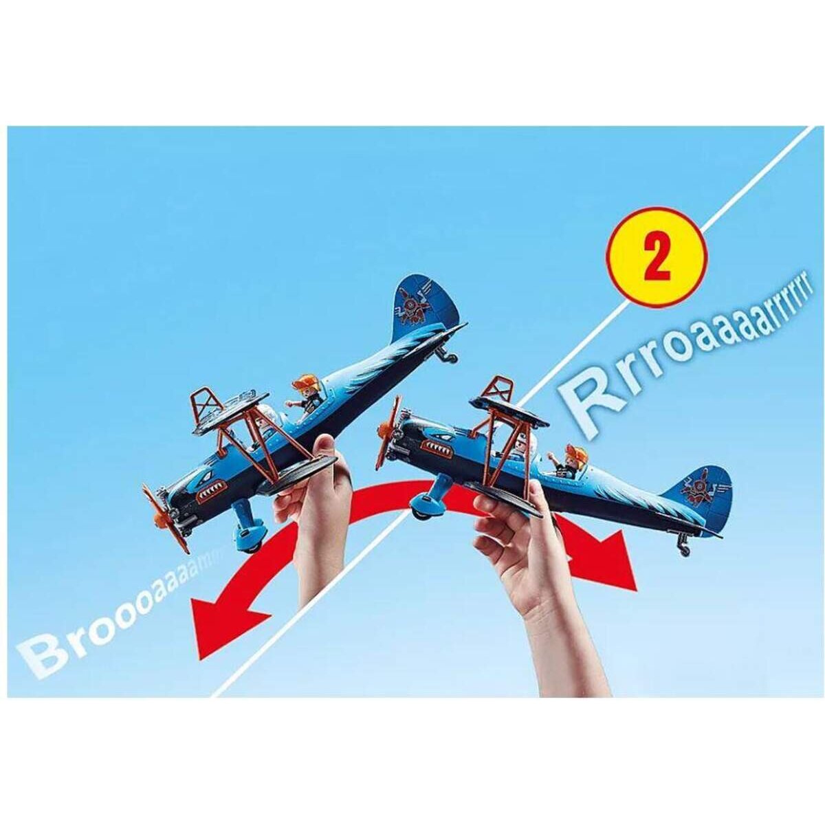 PLAYMOBIL® 70831 Air Stuntshow Doppeldecker "Phönix"