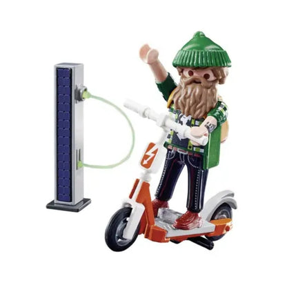 Playmobil 70873 Hipster mit E-Roller