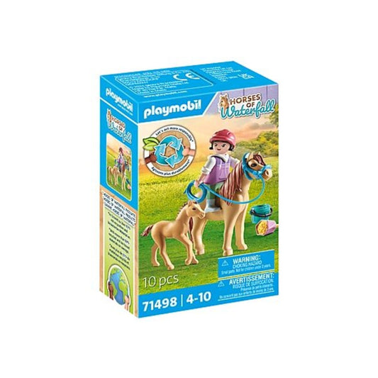 PLAYMOBIL® 71498 Horses of Waterfall - Kind mit Pony und Fohlen