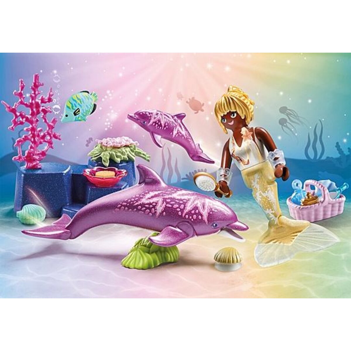 PLAYMOBIL® 71501 Princess Magic - Meerjungfrau mit Delfinen