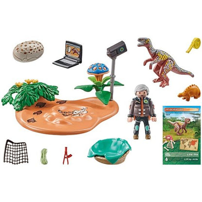 PLAYMOBIL® 71526 Dinos - Stegosaurusnest mit Eierdieb