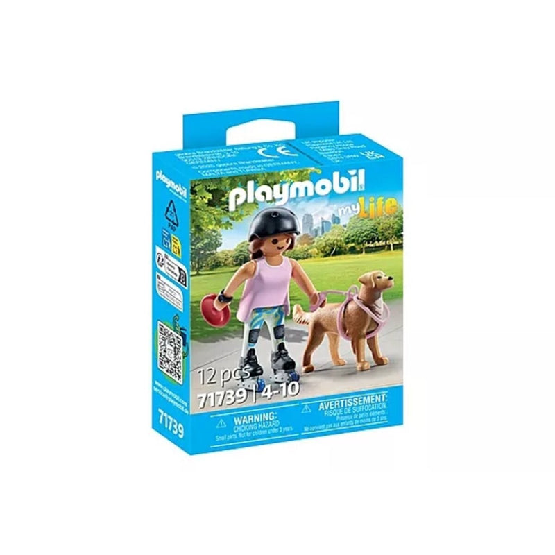 PLAYMOBIL® 71739 my Life Inlinerin mit Retriever
