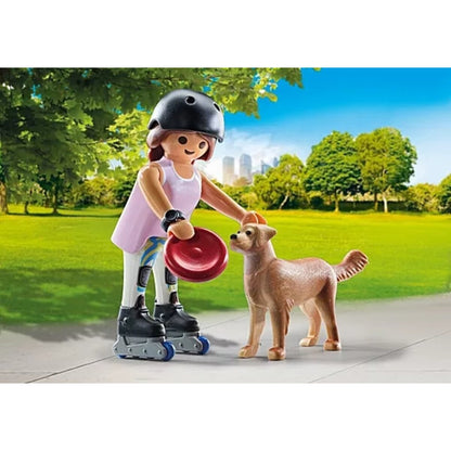 PLAYMOBIL® 71739 my Life Inlinerin mit Retriever
