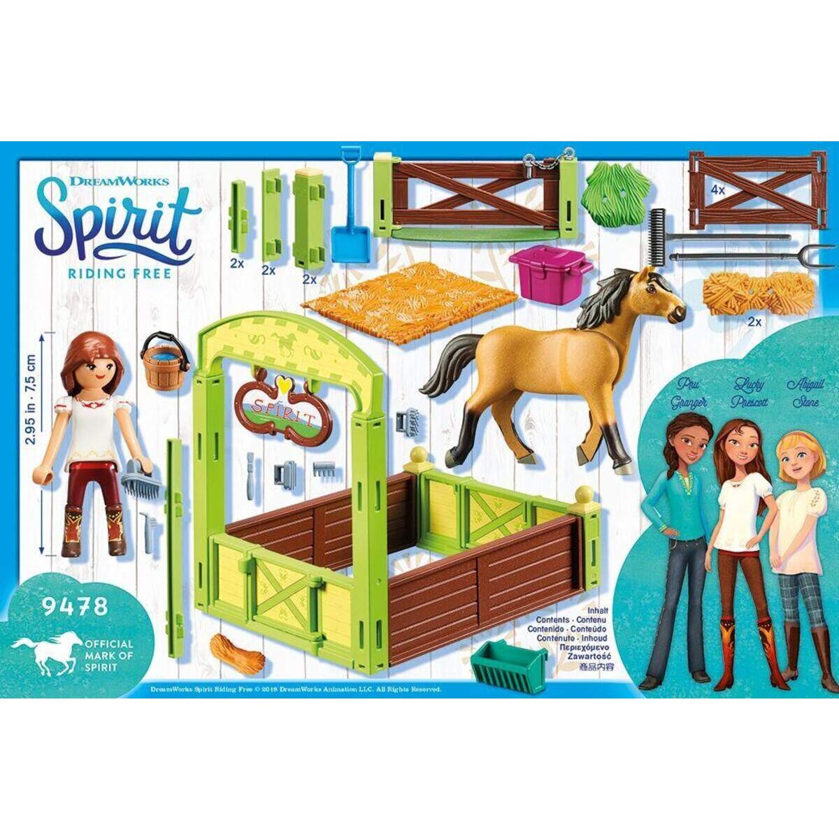 PLAYMOBIL® 9478 Pferdebox Lucky & Spirit