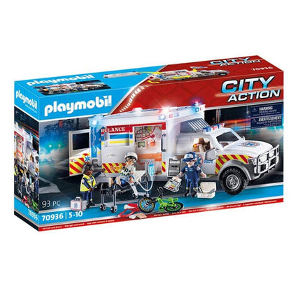PLAYMOBIL® City Action 70936 Rettungs-Fahrzeug: US Ambulance
