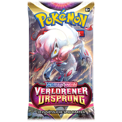 Pokemon Booster Schwert & Schild – Verlorener Ursprung (deutsch), 1 Stück, 4-fach sortiert