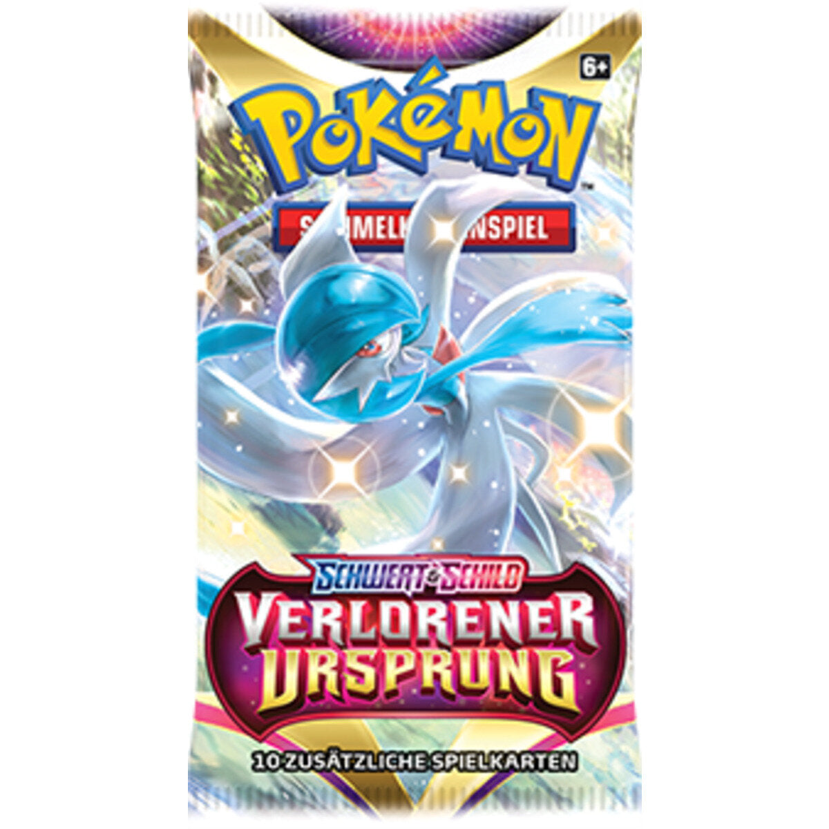 Pokemon Booster Schwert & Schild – Verlorener Ursprung (deutsch), 1 Stück, 4-fach sortiert