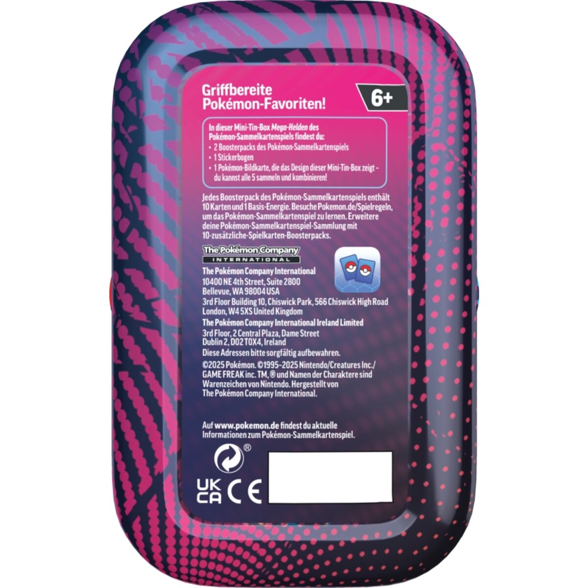 Pokemon Mini-Tin Herbst