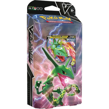 Pokemon V-Kampfdeck Rayquaza-V oder Rayquaza-V, 1 Stück, 2-fach sortiert