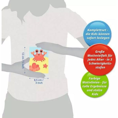 Ravensburger CreArt Malen nach Zahlen - Fröhliche Krabbe