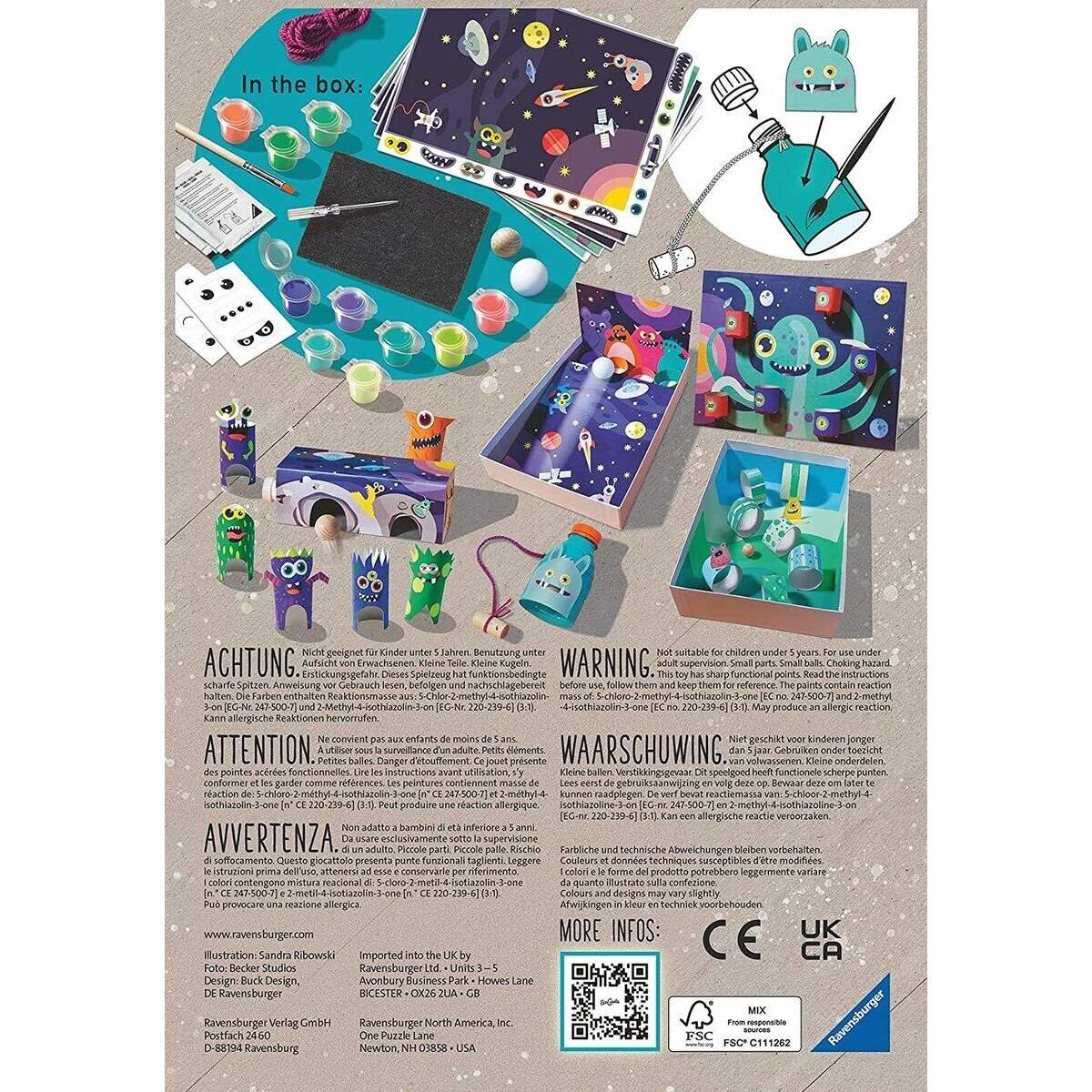 Ravensburger EcoCreate - Monster-Olympiade