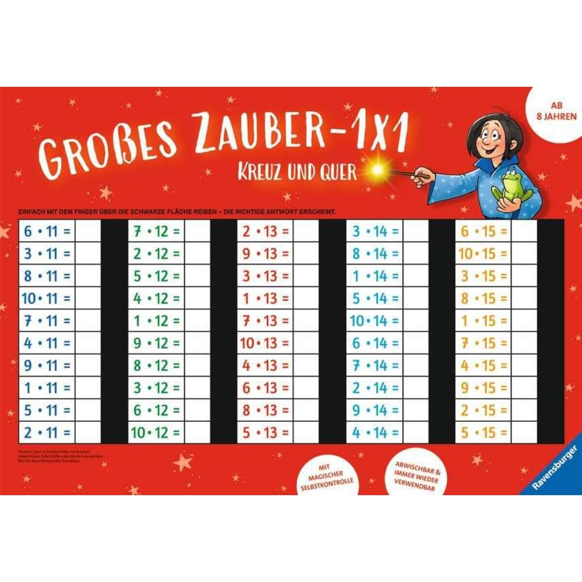 Ravensburger Großes Zauber-1 x 1: Kreuz und quer