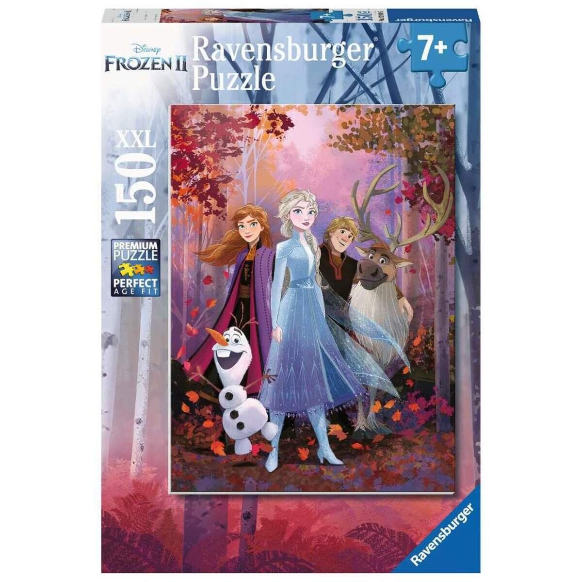 Ravensburger Kinderpuzzle XXL Disney Frozen II Ein fantastisches Abenteuer, 150 Teile