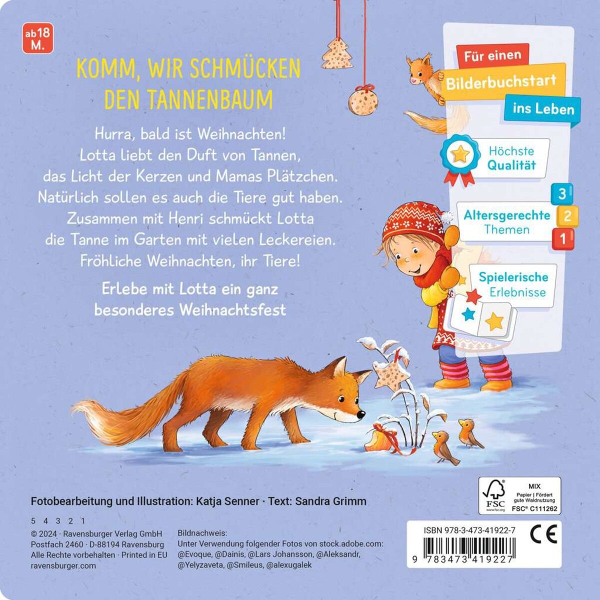 Ravensburger Lotta feiert Weihnachten